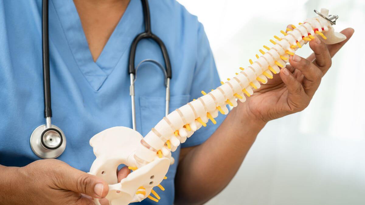 Spinal decompression for nerve compression relief